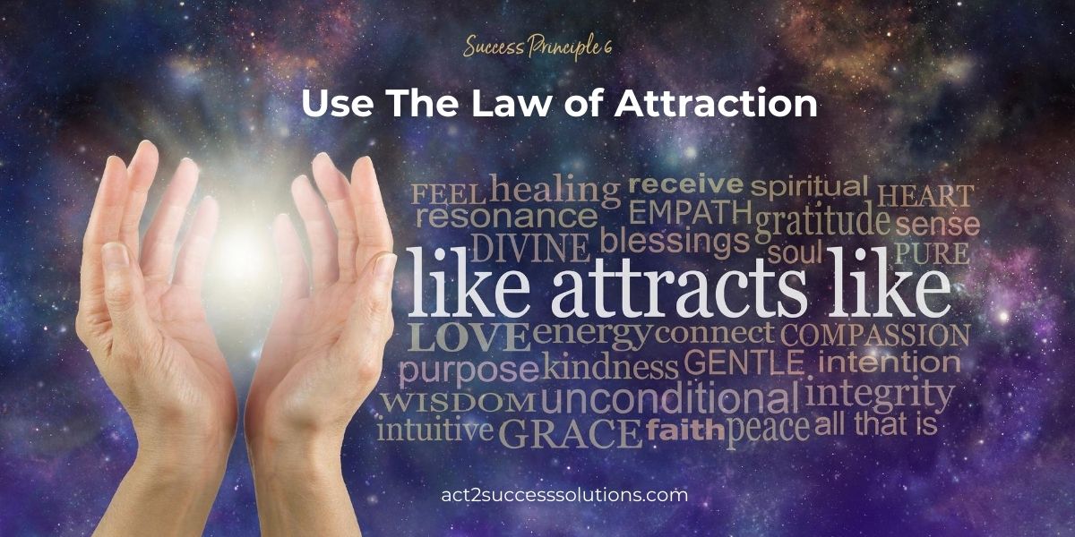 Use The Law of Attraction - Success Principle 6